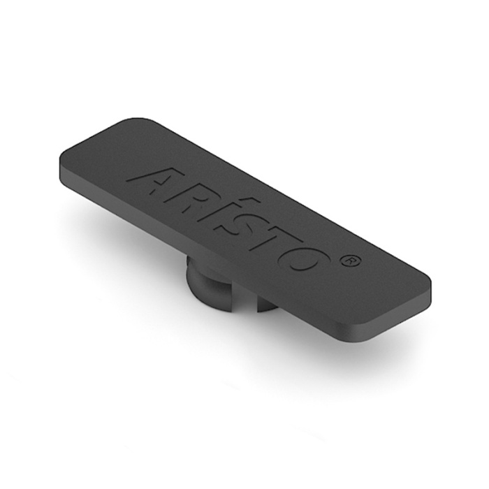 Ограничитель складной двери черный матовый ARISTO