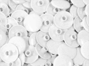 Заглушка под евровинт Белая