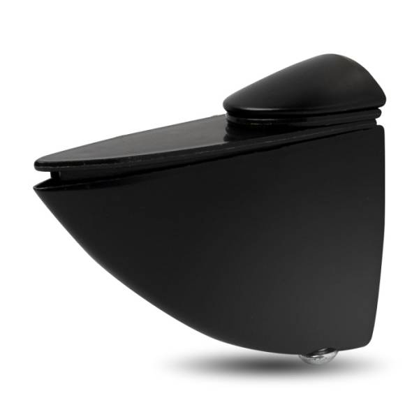 Полкодержатель 304 средний декорат, черный CAIMAN JET