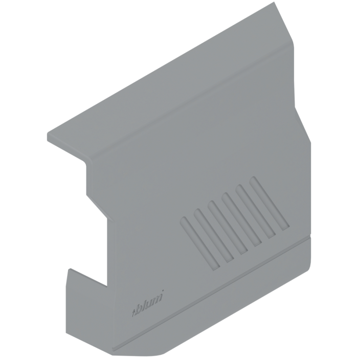 Заглушка AVENTOS HK-S левая серая с малой заглушкой 20K8A01 L BLUM