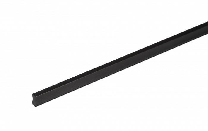 RCPA1 Ручка-накладная мебельная 1000 мм, графит, JET