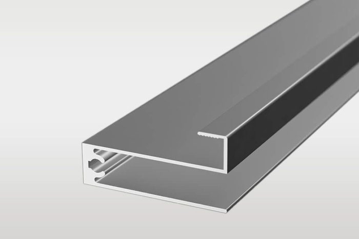 АЛ Серебро БРАШ Рамка нижняя 5,8 м (к узкой системе) 225 MODUS