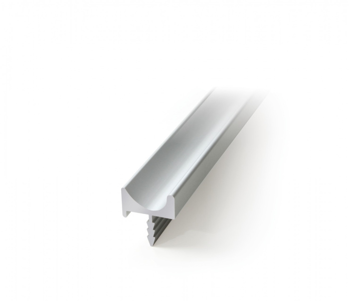 Ручка-профиль 004SC  врезная (сатиновый хром) 3м, BOYARD (10)