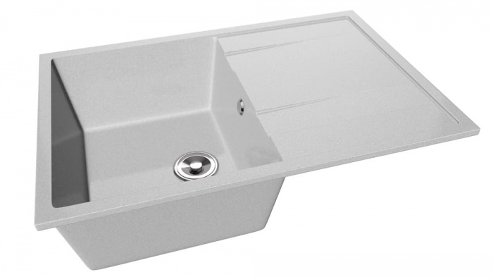 Мойка 760*510 прямоугольная с крылом КАНОПУС Слонов кос гл сифон