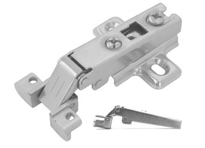 Петля накладная 95* Slide-On 660А BOYARD д/алюм.проф. с планкой d35мм BOYARD 