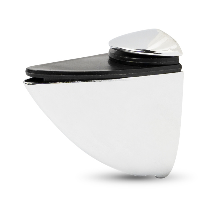 Полкодержатель 304 большой декорат, хром CAIMAN JET