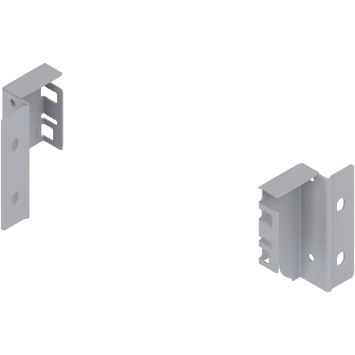 Держатель задней стенки из ДСП TANDEMBOX Н=84мм (М) правый серый  Z30M000S.04 R BLUM