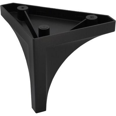 Опора пластик H-110мм угловая черная В-10 (40)