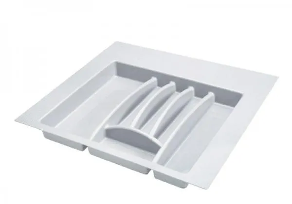 Лоток для ложек и вилок 600 мм белый, Union Plast (Италия)