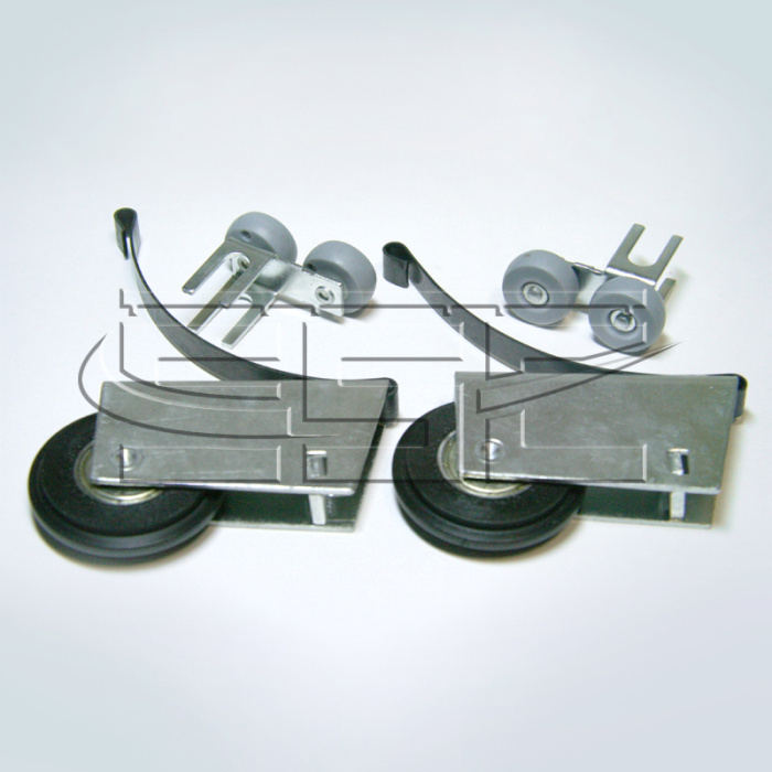 Комплект роликов для ручки С МП ( 2 верх+2 нижн+6 винтов)