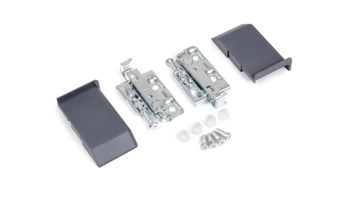 Навес для мебели BOYARD CH05 левый+правый с заглушками и крепежом, материал сталь