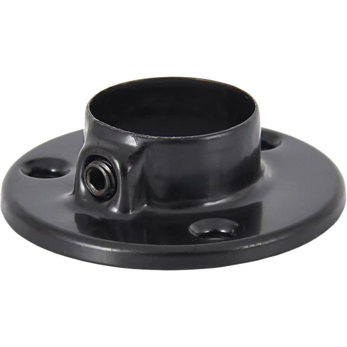 Фланец для трубы 25мм черный