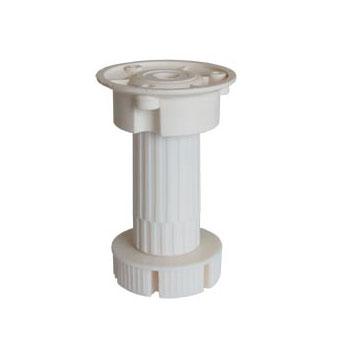 Опора кухонная регулируемая 100х130мм, белая, б/клипсы