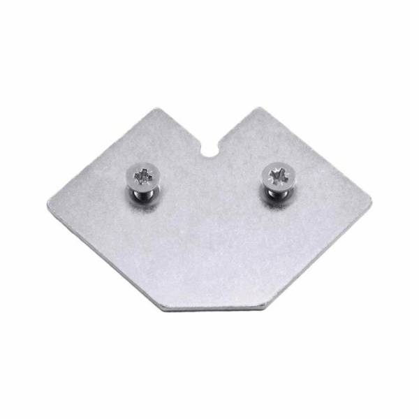 Крепежный уголок с винтами к профилю широкому ALP2008( в комплекте 4 угол.+8 винт)