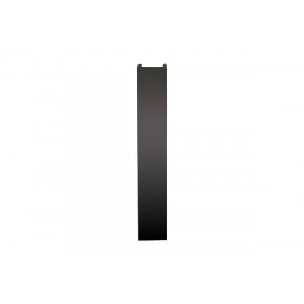 Заглушка цоколя Черный Глянец Н100мм