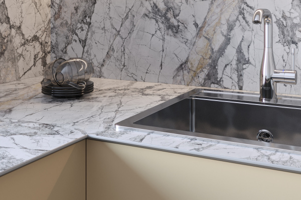 АКЦИЯ на HPL- Solid Compact в декоре Brazilian Marble 