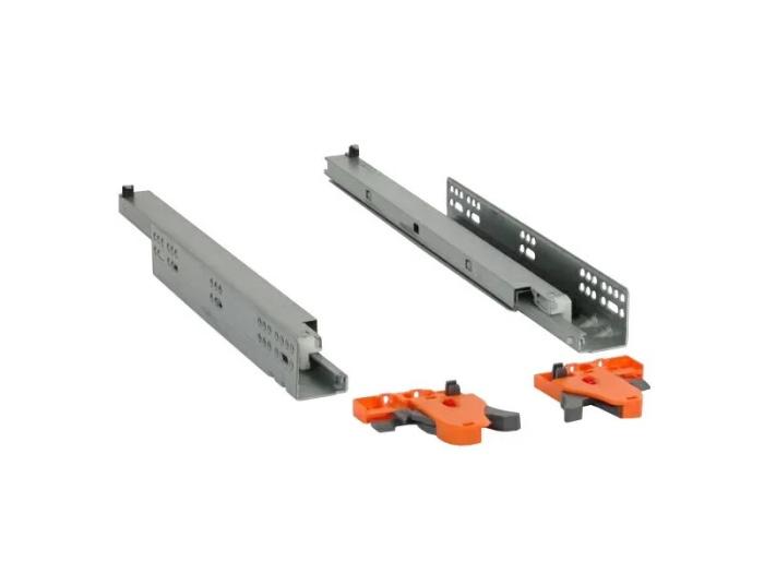 Направляющие скрытый монтаж полного выдвижения 450мм+клипсы с 3D регул-й Firmax 