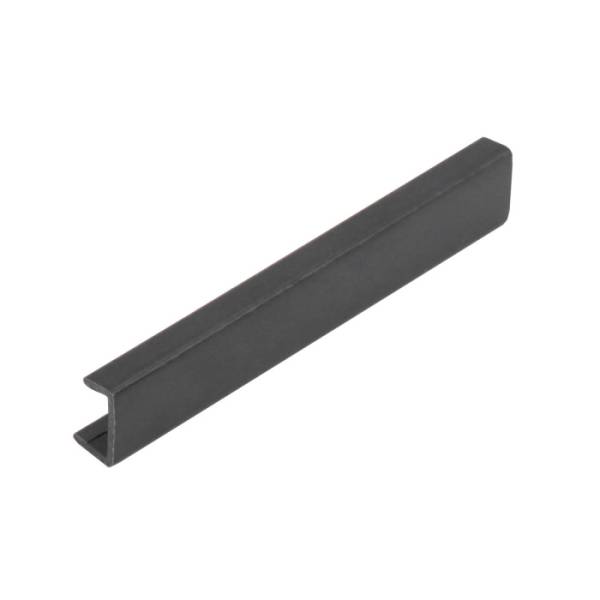 Заглушка цоколя Черный Матовый Н100мм