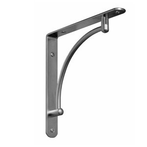 Полкодержатель угловой 206 матовый хром JET