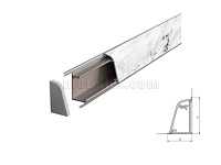 8052/Итальянский Мрамор Плинтус TwinC 4,2м SLOTEX