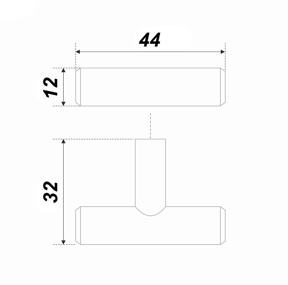 Ручка-кнопка 200BSG.5 BOYARD (40)