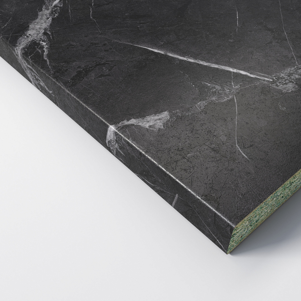 2343/Мрамор Анкара Столешница 3000*1200*40 2U/2завала SLOTEX/Elga1