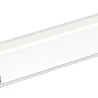 Плинтус Квадро Белый Матовый 3,0м