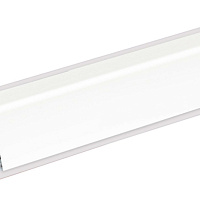 Плинтус Квадро Белый Матовый 3,0м