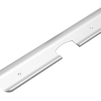 Планка Угловая Матовая Серебро 28мм Скиф