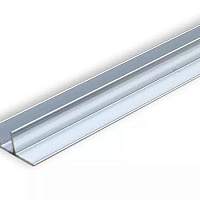 Планка для мебельного щита Н-10,0 Матовая(F-образная) L-600 