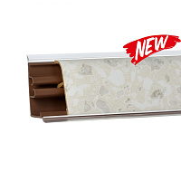 Плинтус Белые Камешки 3,0м KORNER