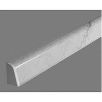 8110/Азурита Уайт Плинтус TwinC 4,2м SLOTEX