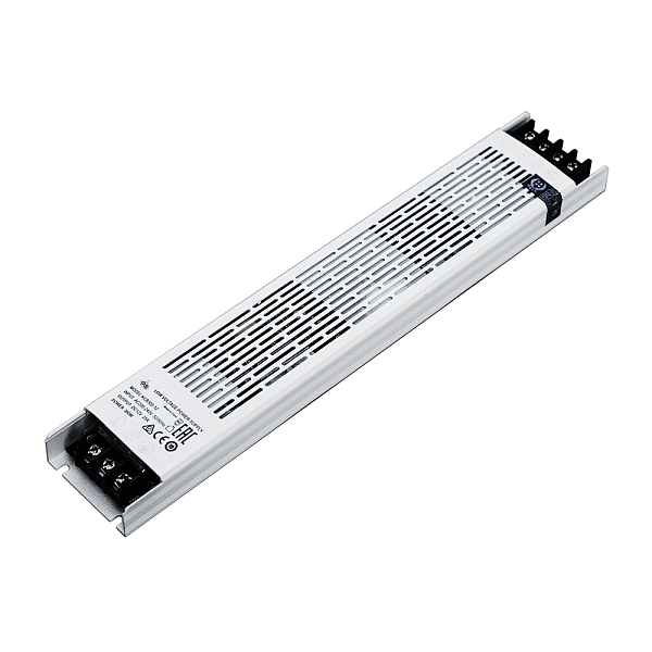 Блок питания для светодиодной ленты 200V/12B IP20 100W алюм.вент.корп