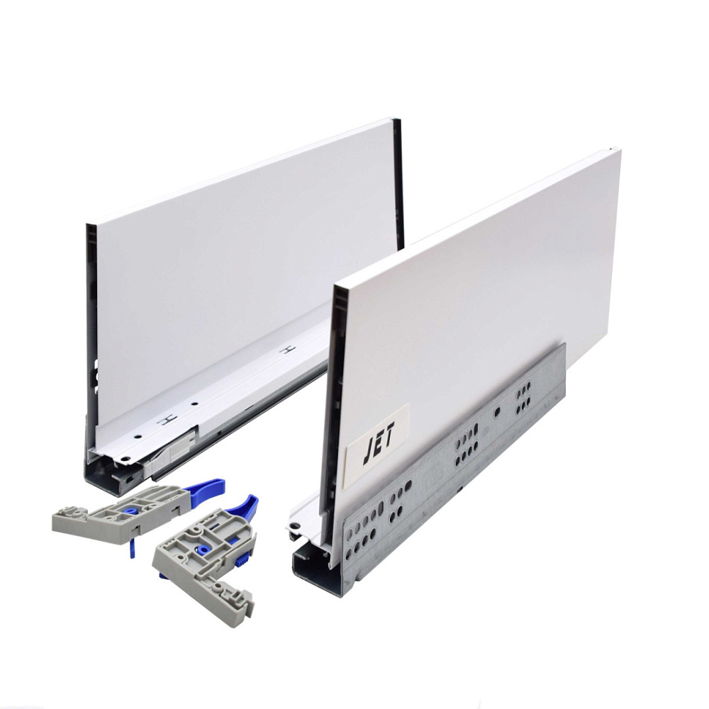 Ящик JETBOX ULTRA Н-170 с дов.полн. выдв. 350мм белый JET