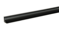 Плинтус Мини Черный Матовый 3,0м LB-15