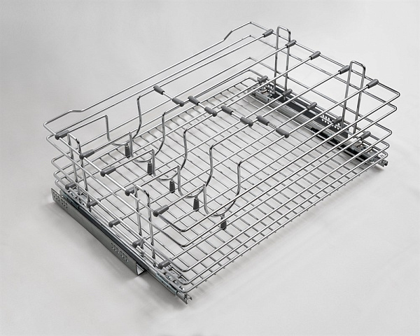 Корзина 600 д/хранения сковородок и крышек напр. Boyard с дов, хром