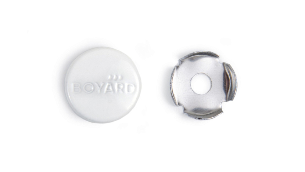 Заглушки для винтов декоративные 001W BOYARD (200)