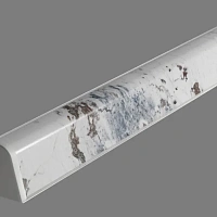 8130/Брекчия Капрая Плинтус TwinC 4,2м SLOTEX