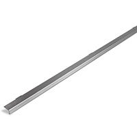 Планка для мебельного щита Н-10,0 Черная (внешний угол) L-600 SLOTEX