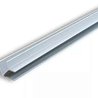 Планка для мебельного щита Н-6,0 угловая(елка) серебро L-600