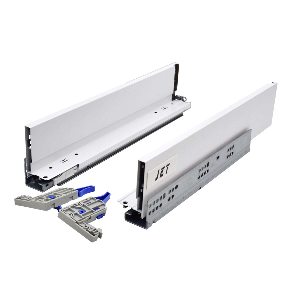 Ящик JETBOX ULTRA Push Open Н-80 с дов. полн. выдв. 350мм белый JET