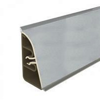 Плинтус Серебро (алюминий) 3м KORNER