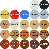 Заглушка самоклейка Дуб Светлый 14мм (50 шт) 79