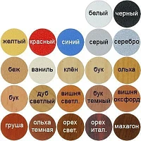 Заглушка самоклейка Дуб Светлый 14мм (50 шт) 79