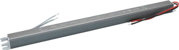 Блок питания для светодиодной ленты 220V/12B IP20 60W алюм.тонкий корпус  SLIM AQ