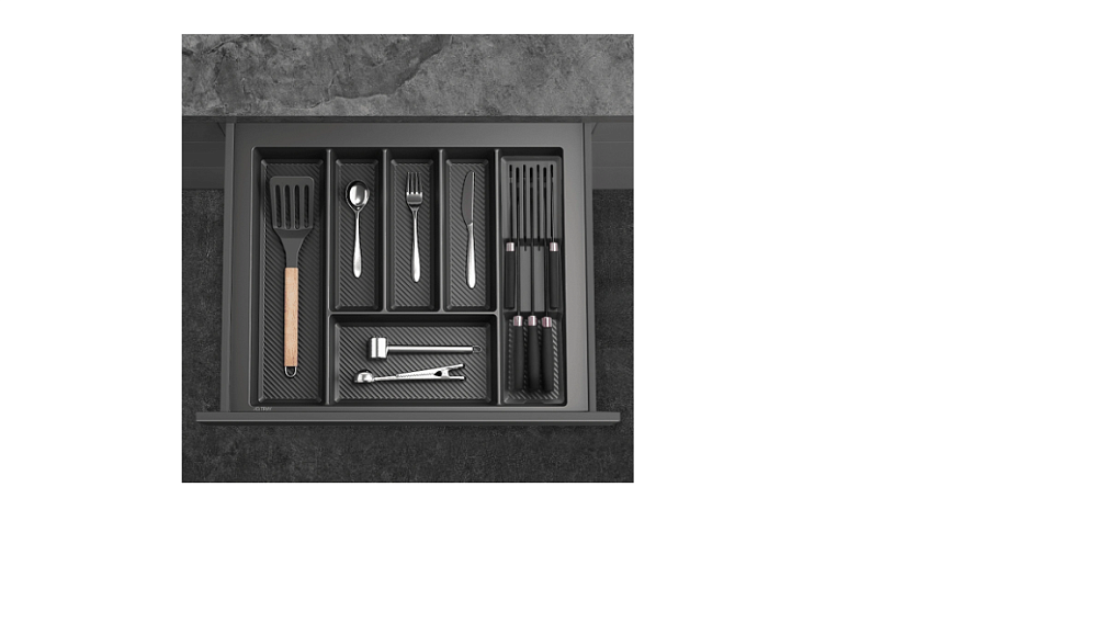 Вкладыш для ножей в лоток AQ TRAY графит