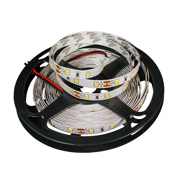 Лента светодиодная L 5м, ширина 8мм, 60 LED,  12 В, нейтральный белый 4500К