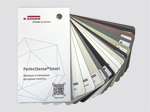 Реклама ЭГГЕР четки Матовые Фасадные Полотна SMART PerfectSense 