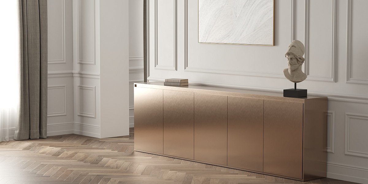 SCALAR — роскошь металла в интерьере. Тренд 2026-го года