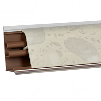 Плинтус Белые Камешки 3,0м KORNER